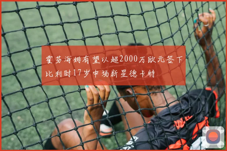 霍芬海姆有望以超2000万欧元签下比利时17岁中场新星德卡特